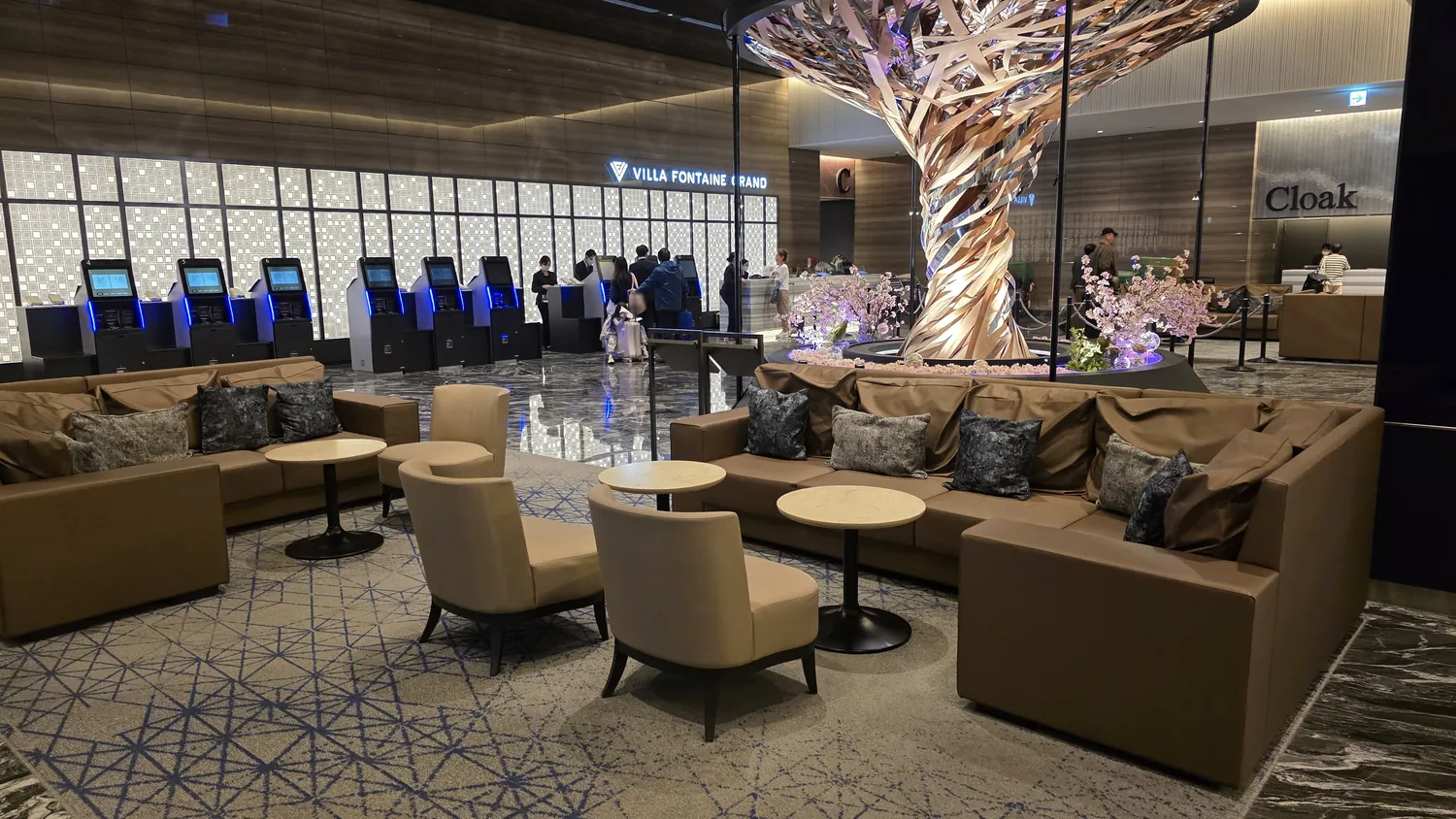 빌라 폰테뉴 무인 체크인 기기